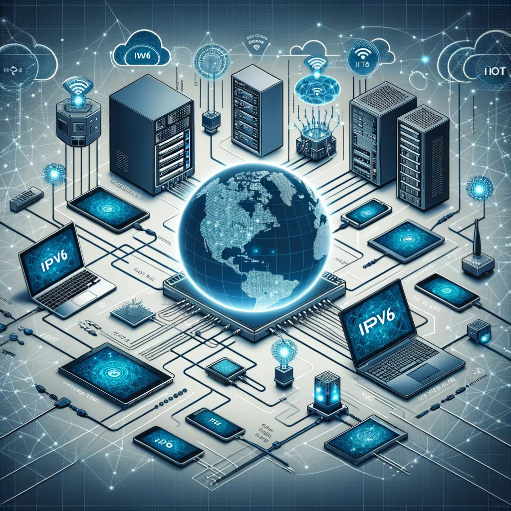 Network Device Connected using IPv6